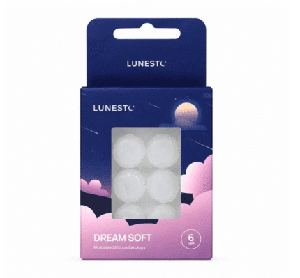Lunesto Dream Soft – silikonové špunty do uší na spaní 28 dB